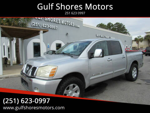 2005 Nissan Titan for sale at Gulf Shores Motors in Gulf Shores AL