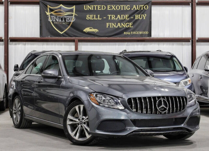 2018 Mercedes-Benz C-Class for sale at United Exotic Auto in Houston TX