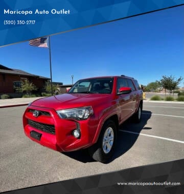 2019 Toyota 4Runner for sale at Maricopa Auto Outlet in Maricopa AZ