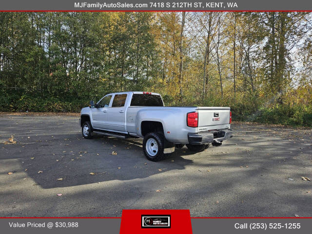 2019 GMC Sierra 3500HD for sale at MJ FAMILY AUTO SALES in Kent, WA