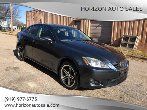 2009 Lexus IS 250 for sale at Horizon Auto Sales in Raleigh NC