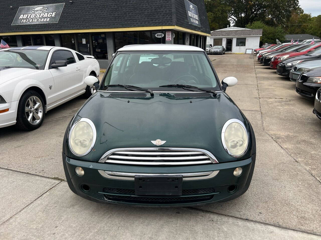 Dk. Green 2006 MINI Cooper Base 2dr Hatchback 2