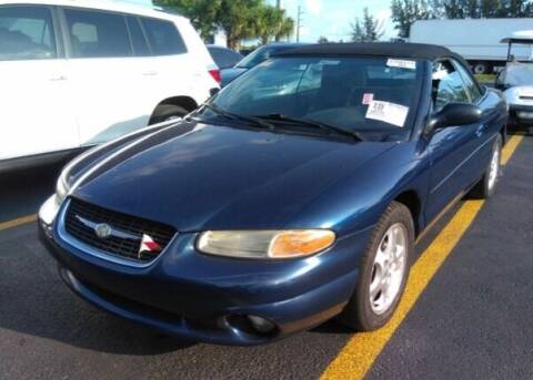 2000 Chrysler Sebring for sale at Quality Luxury Cars in North Miami FL