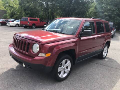 2012 Jeep Patriot for sale at SARRACINO AUTO SALES INC in Burgettstown PA