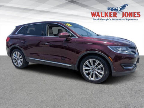 2018 Lincoln MKX for sale at Walker Jones Automotive Superstore in Waycross GA