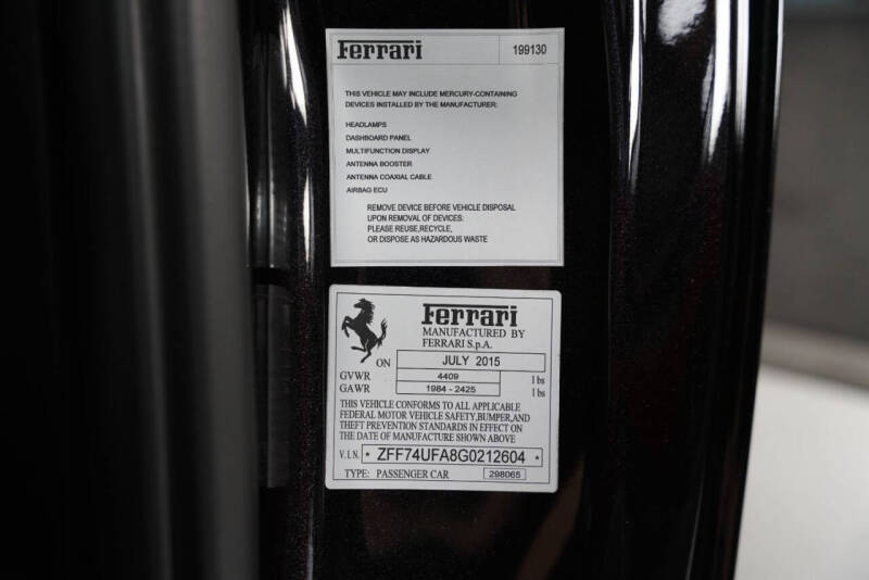 2016 Ferrari F12berlinetta