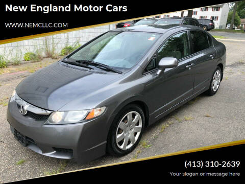 2009 Honda Civic for sale at New England Motor Cars in Springfield MA