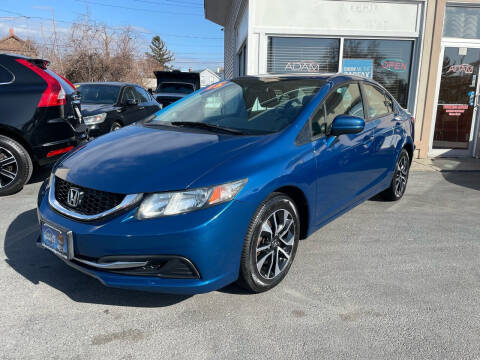 2015 Honda Civic for sale at ADAM AUTO AGENCY in Rensselaer NY