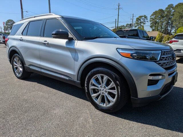 Used 2021 Ford Explorer Limited with VIN 1FMSK8FH8MGA88433 for sale in Tifton, GA