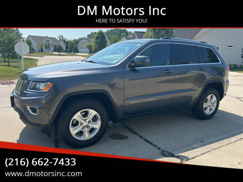 2014 Jeep Grand Cherokee for sale at DM Motors Inc in Maple Heights OH