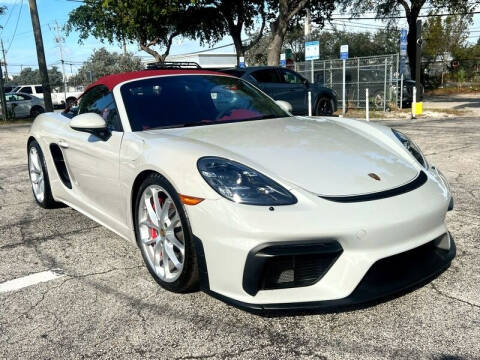 2021 Porsche 718 Boxster for sale at Boca Drive Inc in Oakland Park FL