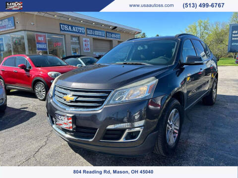 2015 Chevrolet Traverse for sale at USA Auto Sales & Services, LLC in Mason OH
