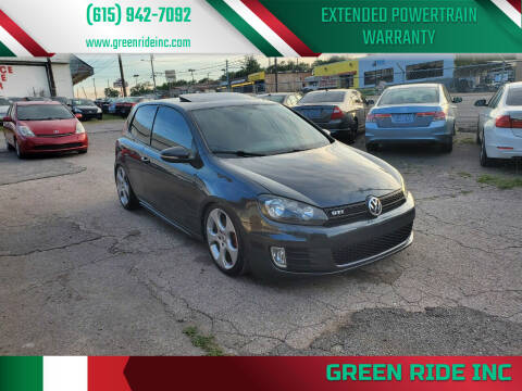 2011 Volkswagen GTI for sale at Green Ride Inc in Nashville TN