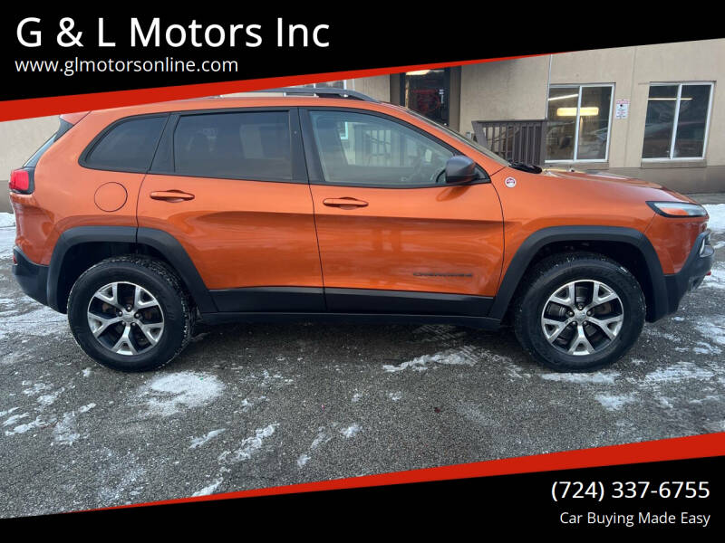 2015 Jeep Cherokee for sale at G & L Motors Inc in New Kensington PA