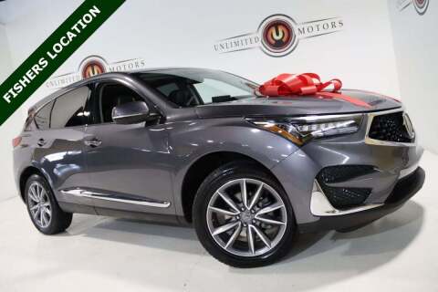 2020 Acura RDX for sale at Unlimited Motors in Fishers IN