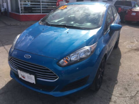 2017 Ford Fiesta for sale at HIDALGOS AUTO SALES in Omaha NE