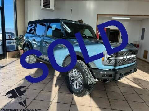 2023 Ford Bronco for sale at Freedom Ford Inc in Gunnison UT
