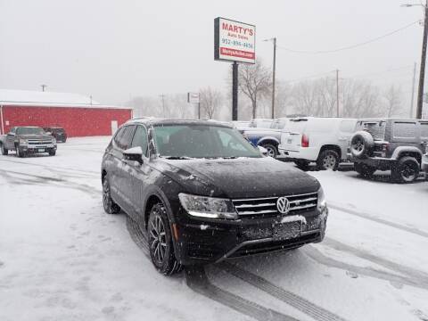 2019 Volkswagen Tiguan for sale at Marty's Auto Sales in Savage MN