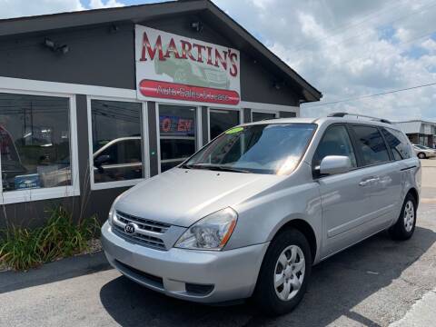2010 Kia Sedona for sale at Martins Auto Sales in Shelbyville KY