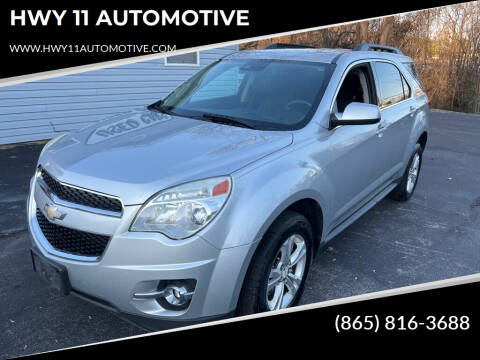 2014 Chevrolet Equinox for sale at HWY 11 AUTOMOTIVE in Lenoir City TN