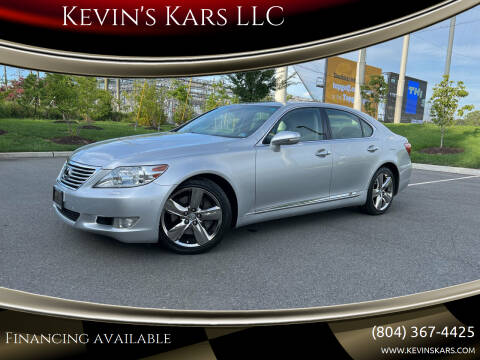 2012 Lexus LS 460 for sale at Kevin's Kars LLC in Richmond VA
