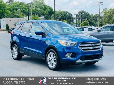 2019 Ford Escape for sale at Ole Ben Franklin Motors KNOXVILLE - Clinton Highway in Knoxville TN