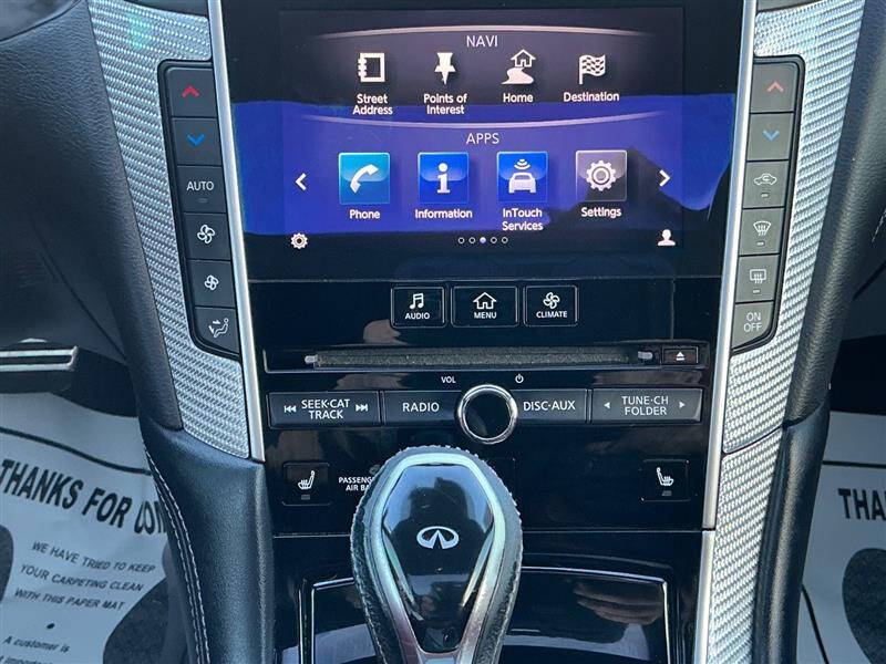 2017 Infiniti Q60 Red Sport 400