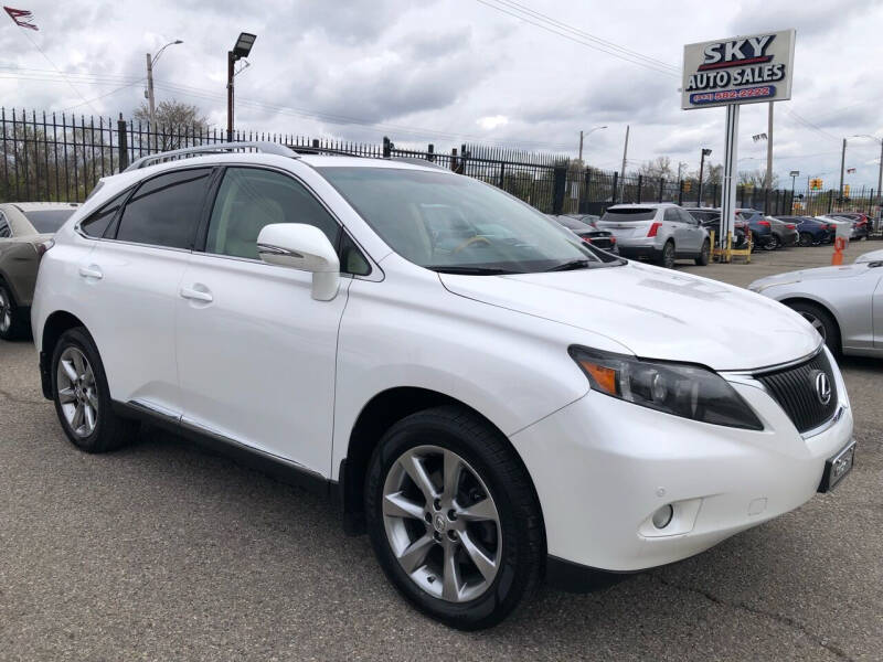 2012 Lexus RX 350 for sale at SKY AUTO SALES in Detroit MI