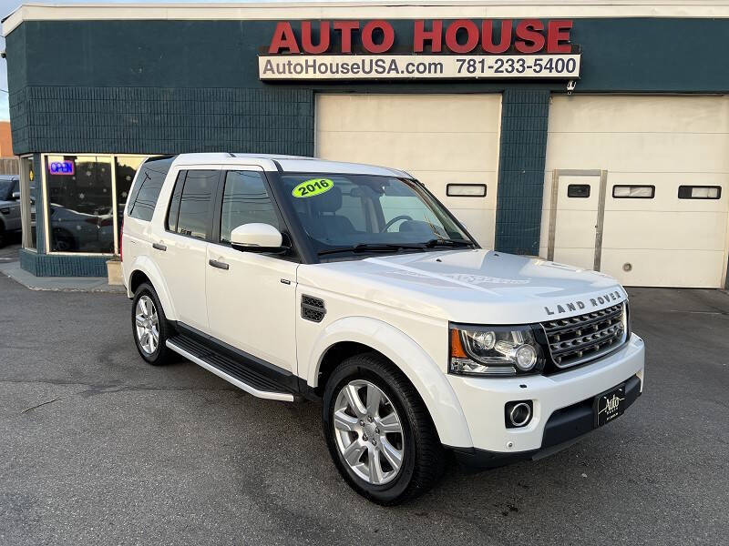 2016 Land Rover LR4 for sale at Auto House USA in Saugus MA