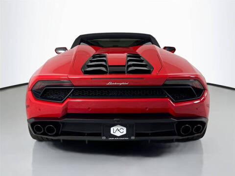 2018 Lamborghini Huracan LP 580-2 Spyder