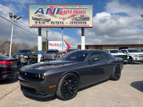 2019 Dodge Challenger for sale at ANF AUTO FINANCE in Houston TX