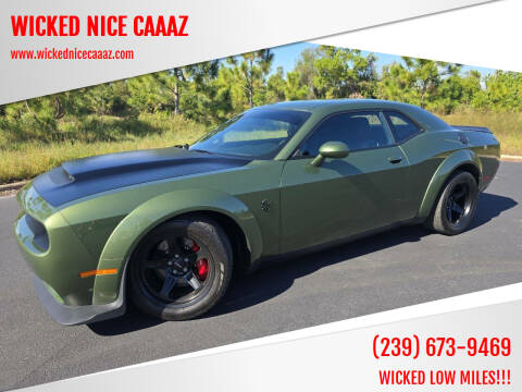 2018 Dodge Challenger for sale at WICKED NICE CAAAZ in Cape Coral FL