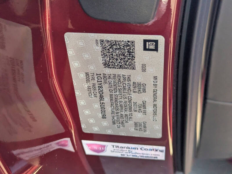 2020 Chevrolet Corvette Stingray