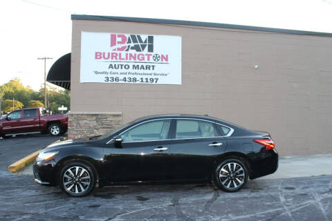 2017 Nissan Altima for sale at Burlington Auto Mart in Burlington NC