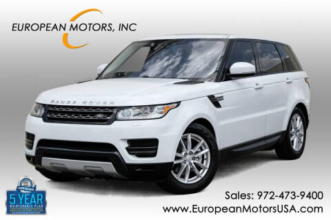 2017 Land Rover Range Rover Sport for sale at European Motors Inc in Plano TX
