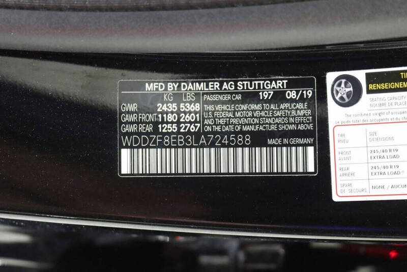 2020 Mercedes-Benz E-Class E 350 4MATIC