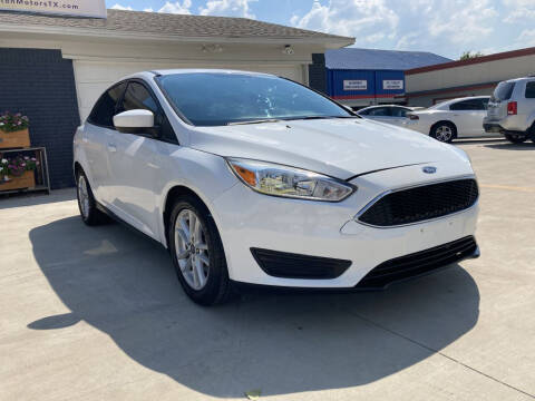 2018 Ford Focus for sale at Princeton Motors in Princeton TX
