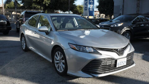 2020 Toyota Camry for sale at In-House Auto Finance in Hawthorne CA