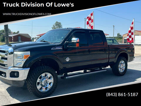 2012 Ford F-250 Super Duty for sale at Truck Division Of Lowe's in Darlington SC