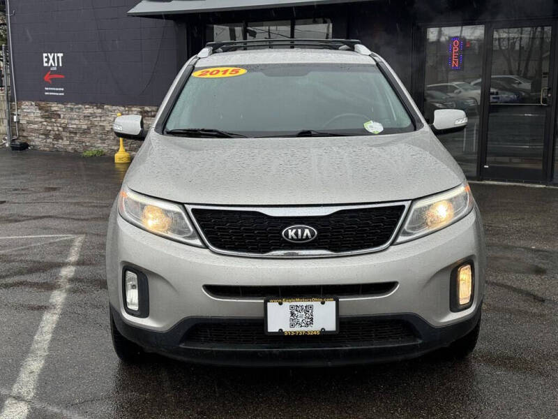 Used 2015 Kia Sorento LX with VIN 5XYKT4A66FG647256 for sale in Hamilton, OH