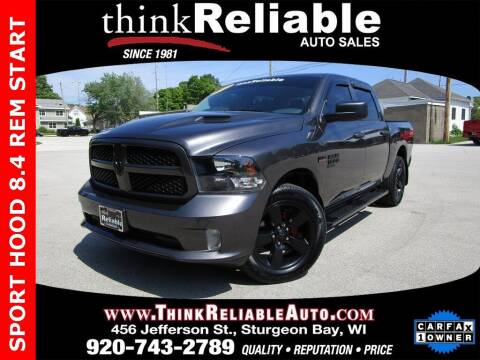 2019 RAM Ram Pickup 1500 Classic for sale at RELIABLE AUTOMOBILE SALES, INC in Sturgeon Bay WI
