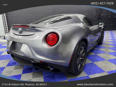 2017 Alfa Romeo 4C