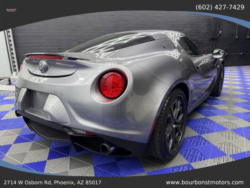 2017 Alfa Romeo 4C