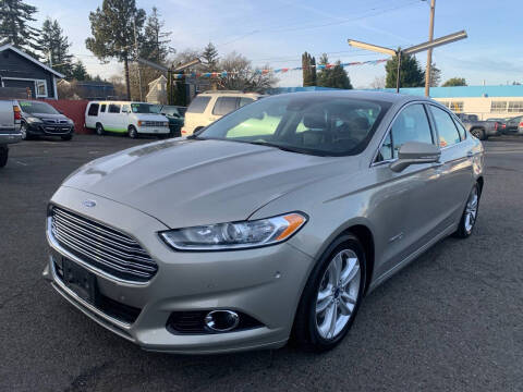 2015 Ford Fusion Hybrid for sale at Stag Motors in Portland OR
