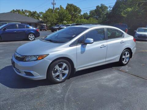 2012 Honda Civic for sale at HOWERTON'S AUTO SALES in Stillwater OK