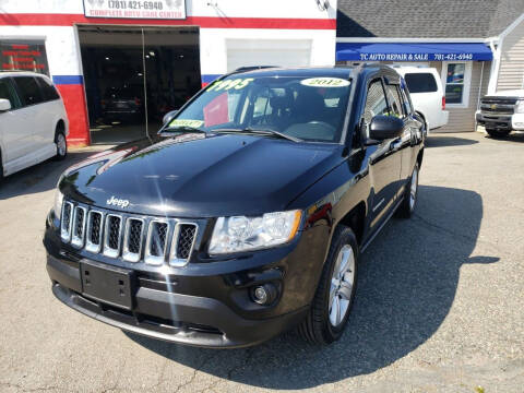 2012 Jeep Compass for sale at TC Auto Repair and Sales Inc in Abington MA