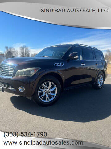 2012 Infiniti QX56 for sale at Sindibad Auto Sale, LLC in Englewood CO