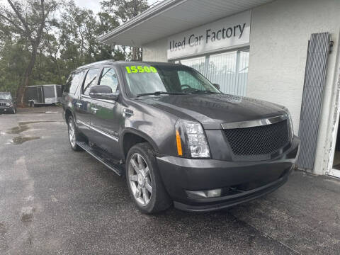 2010 Cadillac Escalade ESV for sale at Used Car Factory Sales & Service in Port Charlotte FL