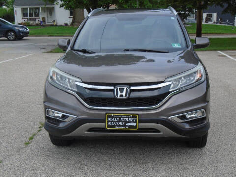 2016 Honda CR-V for sale at MAIN STREET MOTORS in Norristown PA