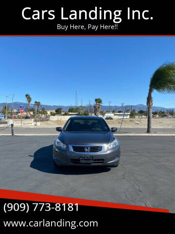 2008 Honda Accord for sale at Cars Landing Inc. in Colton CA